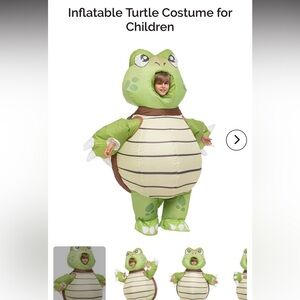 Inflatable Turtle Costume for Kids 💥🎃